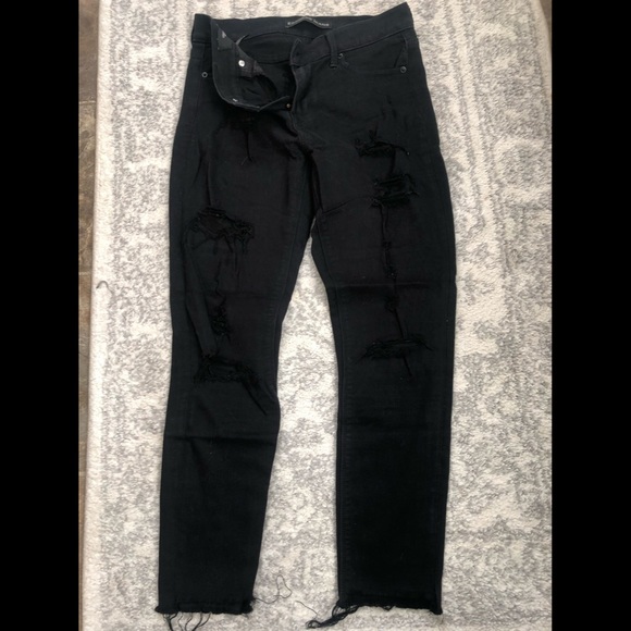 Express Midrise Stretch Skinny Ankle Jeans